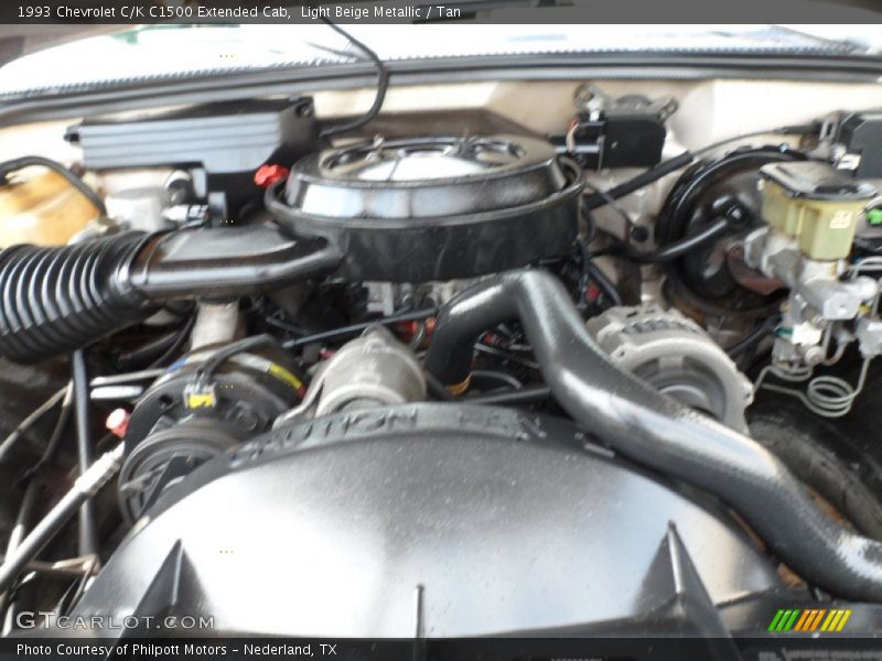  1993 C/K C1500 Extended Cab Engine - 5.7 Liter OHV 16-Valve V8