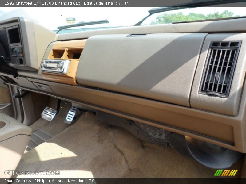 Light Beige Metallic / Tan 1993 Chevrolet C/K C1500 Extended Cab