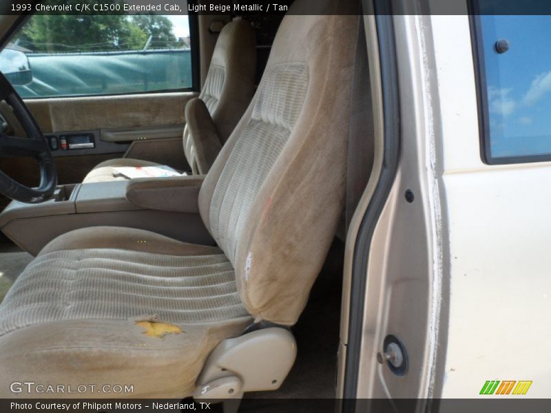 Light Beige Metallic / Tan 1993 Chevrolet C/K C1500 Extended Cab