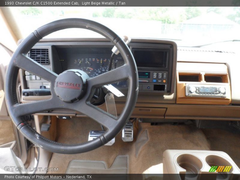 Light Beige Metallic / Tan 1993 Chevrolet C/K C1500 Extended Cab