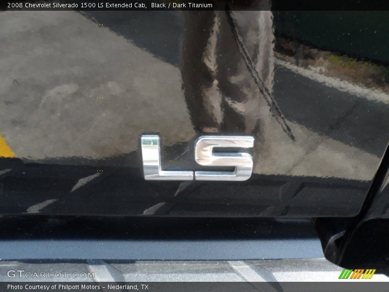Black / Dark Titanium 2008 Chevrolet Silverado 1500 LS Extended Cab
