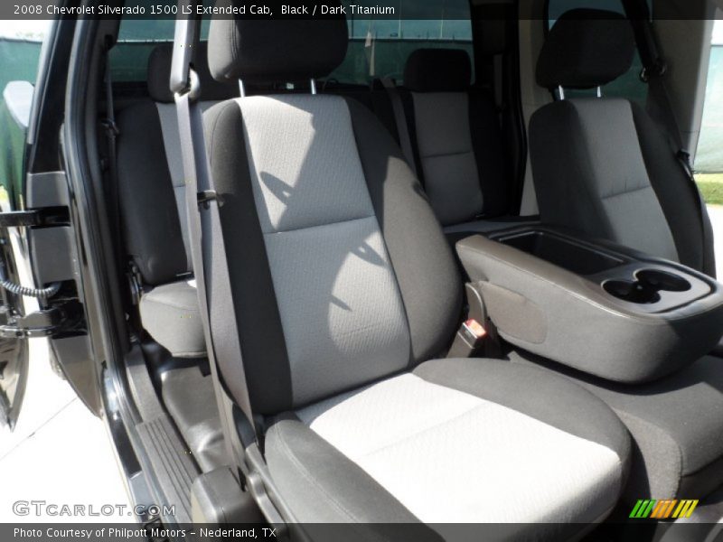 Black / Dark Titanium 2008 Chevrolet Silverado 1500 LS Extended Cab