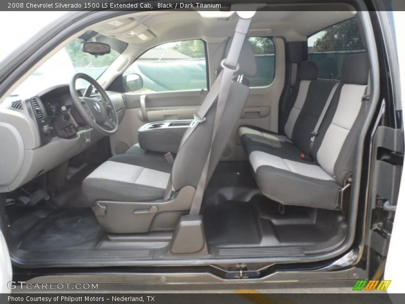 Black / Dark Titanium 2008 Chevrolet Silverado 1500 LS Extended Cab