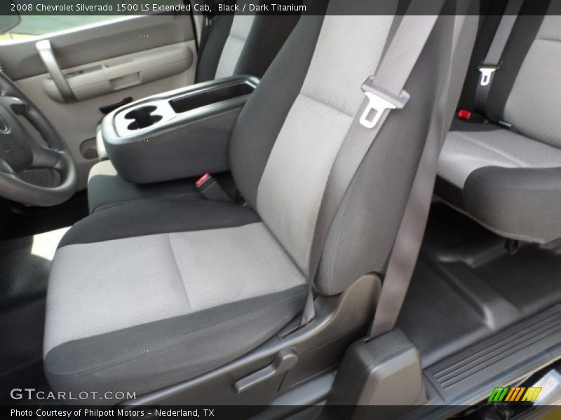 Black / Dark Titanium 2008 Chevrolet Silverado 1500 LS Extended Cab
