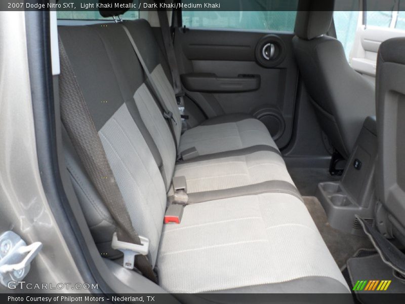 Light Khaki Metallic / Dark Khaki/Medium Khaki 2007 Dodge Nitro SXT