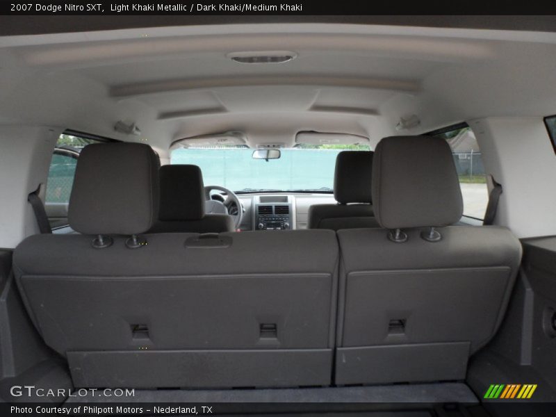 Light Khaki Metallic / Dark Khaki/Medium Khaki 2007 Dodge Nitro SXT