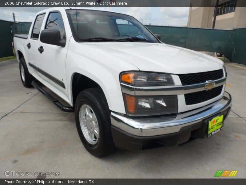 Summit White / Light Cashmere 2006 Chevrolet Colorado Crew Cab
