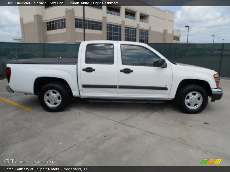 Summit White / Light Cashmere 2006 Chevrolet Colorado Crew Cab