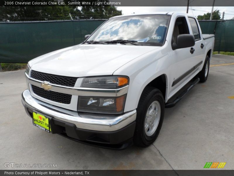 Summit White / Light Cashmere 2006 Chevrolet Colorado Crew Cab