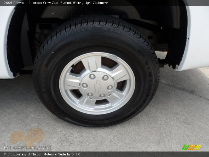 Summit White / Light Cashmere 2006 Chevrolet Colorado Crew Cab