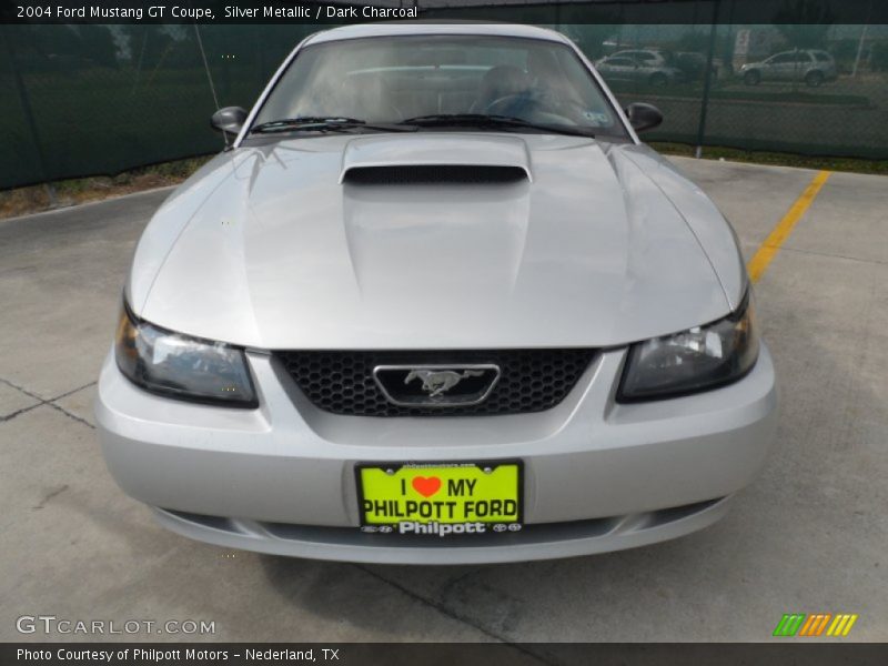 Silver Metallic / Dark Charcoal 2004 Ford Mustang GT Coupe