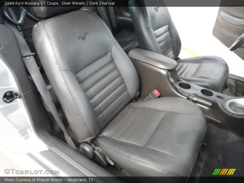 Silver Metallic / Dark Charcoal 2004 Ford Mustang GT Coupe