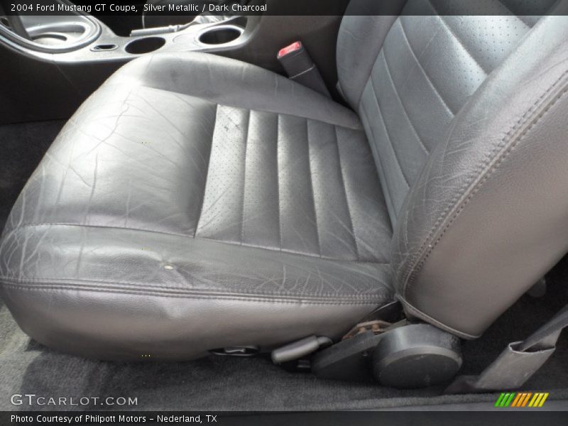 Silver Metallic / Dark Charcoal 2004 Ford Mustang GT Coupe