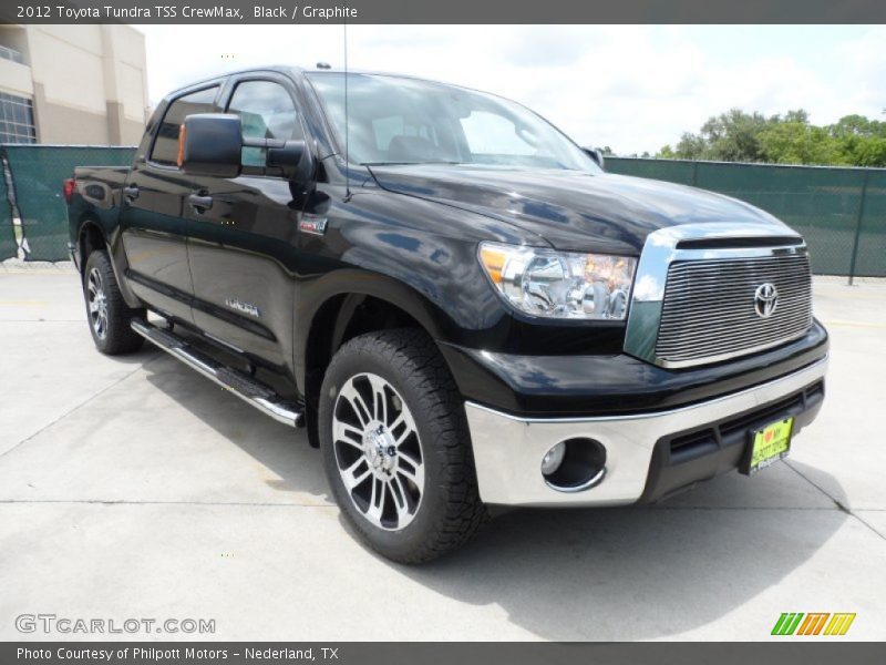 Black / Graphite 2012 Toyota Tundra TSS CrewMax