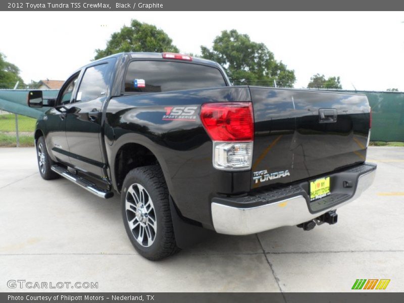 Black / Graphite 2012 Toyota Tundra TSS CrewMax