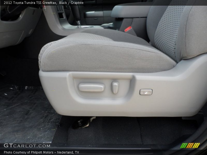 Front Seat of 2012 Tundra TSS CrewMax