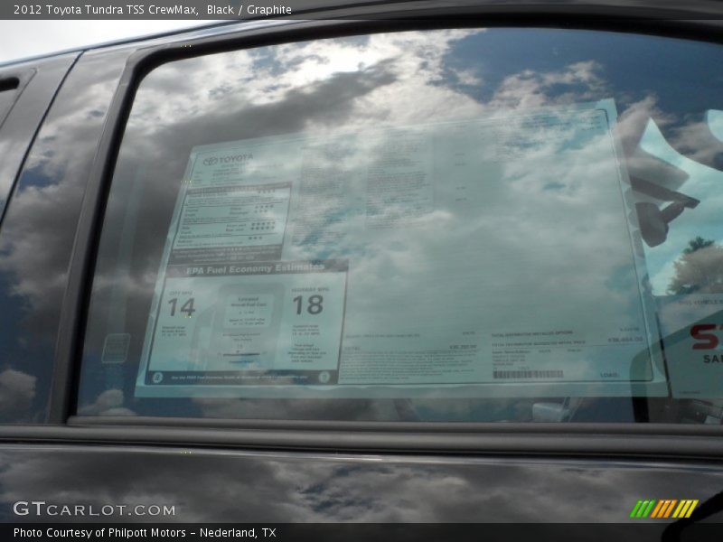 Black / Graphite 2012 Toyota Tundra TSS CrewMax