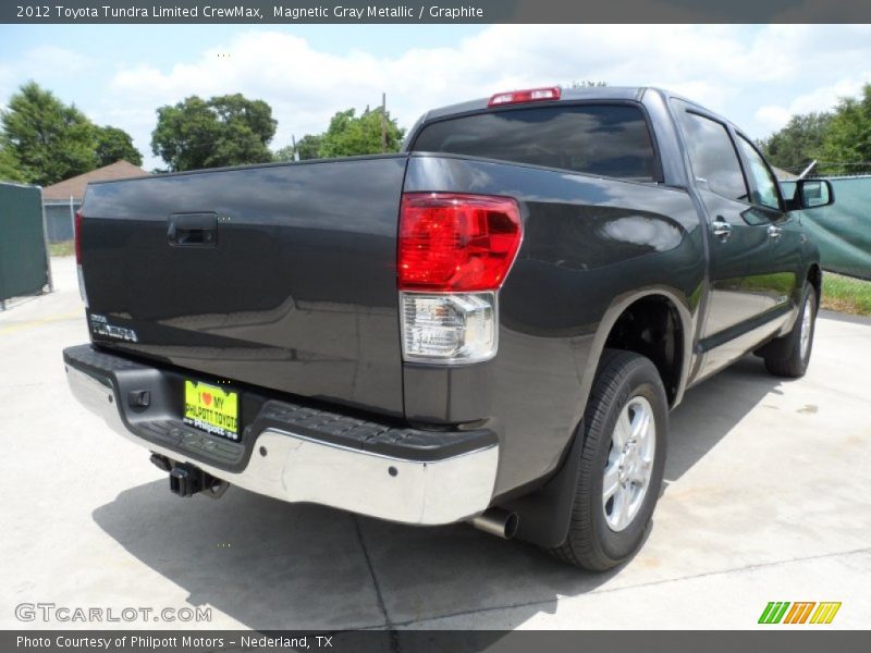 Magnetic Gray Metallic / Graphite 2012 Toyota Tundra Limited CrewMax