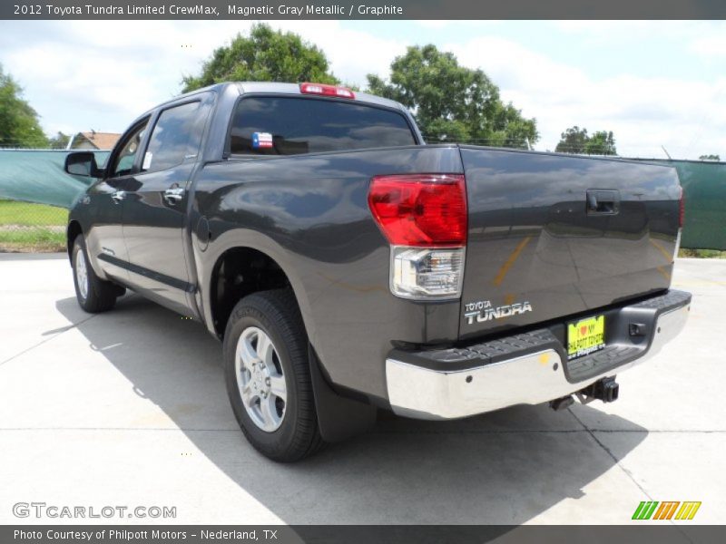 Magnetic Gray Metallic / Graphite 2012 Toyota Tundra Limited CrewMax