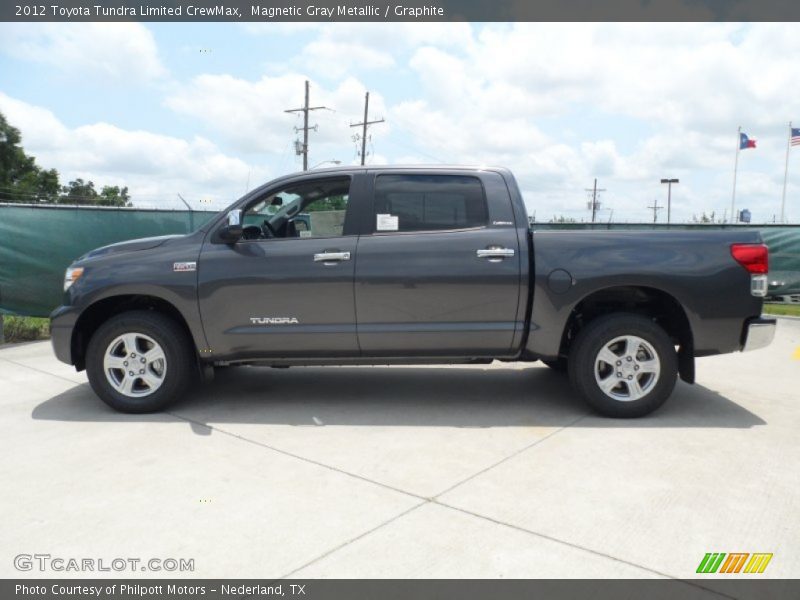 Magnetic Gray Metallic / Graphite 2012 Toyota Tundra Limited CrewMax