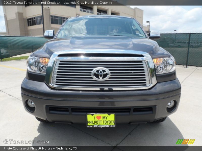 Magnetic Gray Metallic / Graphite 2012 Toyota Tundra Limited CrewMax