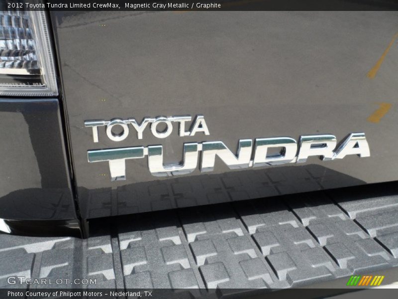 Magnetic Gray Metallic / Graphite 2012 Toyota Tundra Limited CrewMax