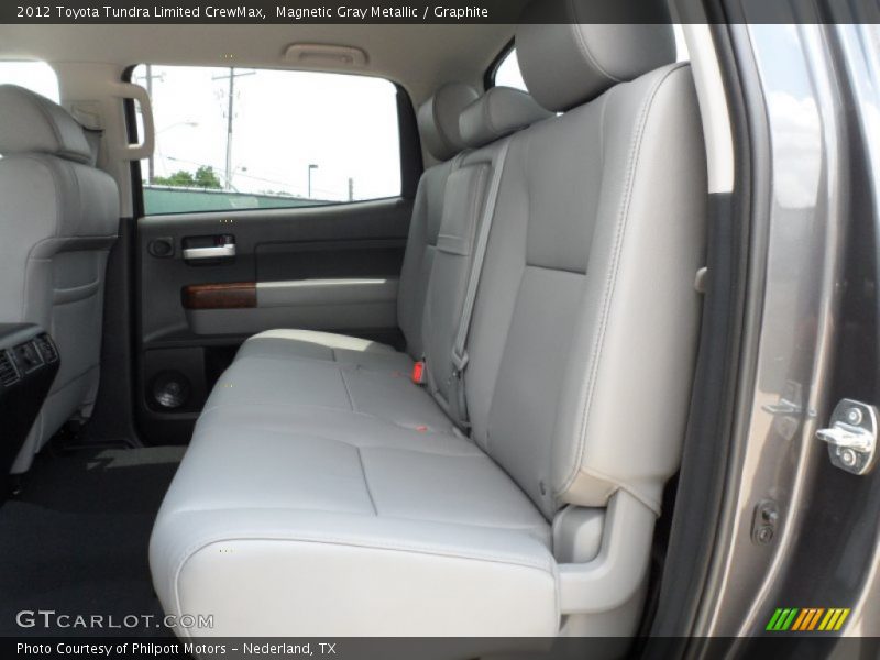  2012 Tundra Limited CrewMax Graphite Interior