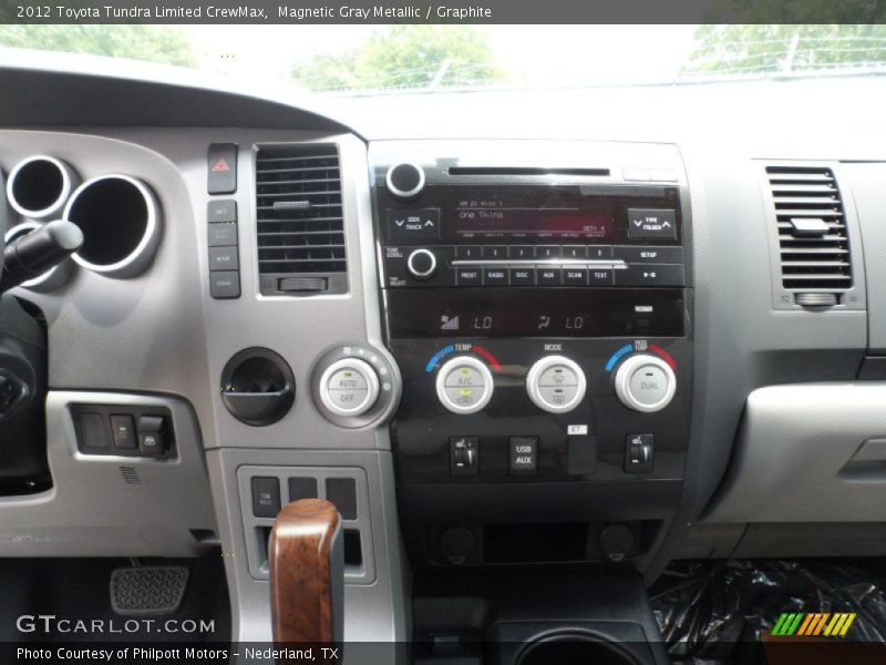 Controls of 2012 Tundra Limited CrewMax
