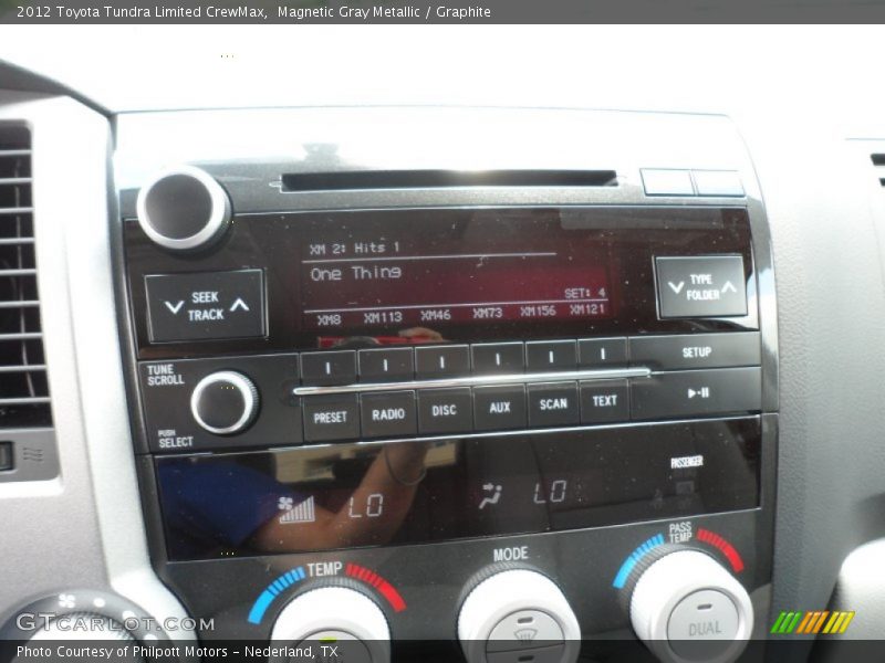 Magnetic Gray Metallic / Graphite 2012 Toyota Tundra Limited CrewMax