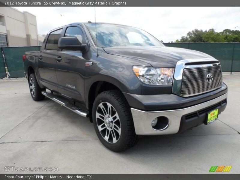 Magnetic Gray Metallic / Graphite 2012 Toyota Tundra TSS CrewMax