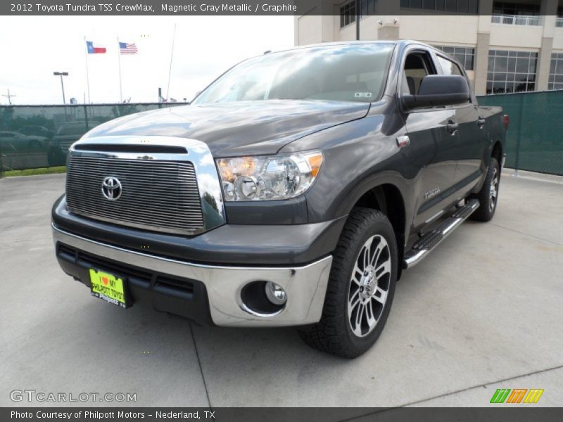 Magnetic Gray Metallic / Graphite 2012 Toyota Tundra TSS CrewMax