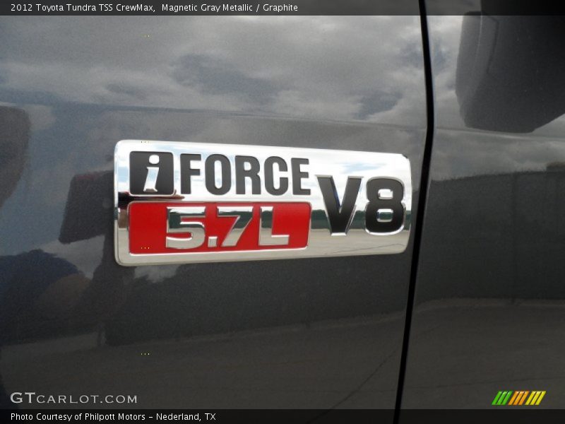 Magnetic Gray Metallic / Graphite 2012 Toyota Tundra TSS CrewMax