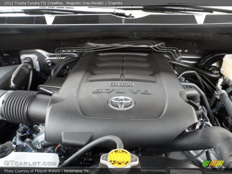  2012 Tundra TSS CrewMax Engine - 5.7 Liter DOHC 32-Valve Dual VVT-i V8