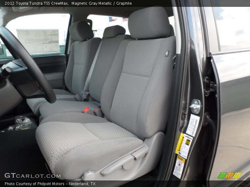  2012 Tundra TSS CrewMax Graphite Interior