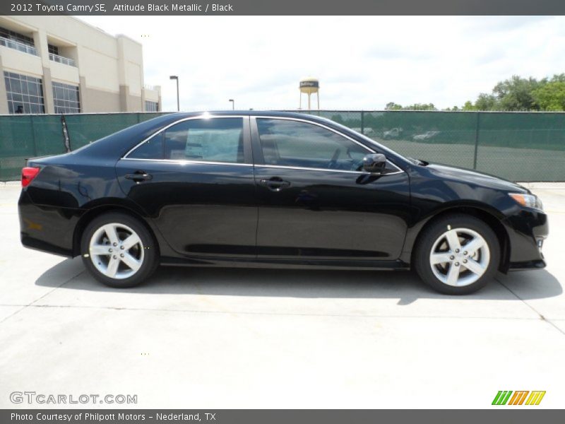 Attitude Black Metallic / Black 2012 Toyota Camry SE