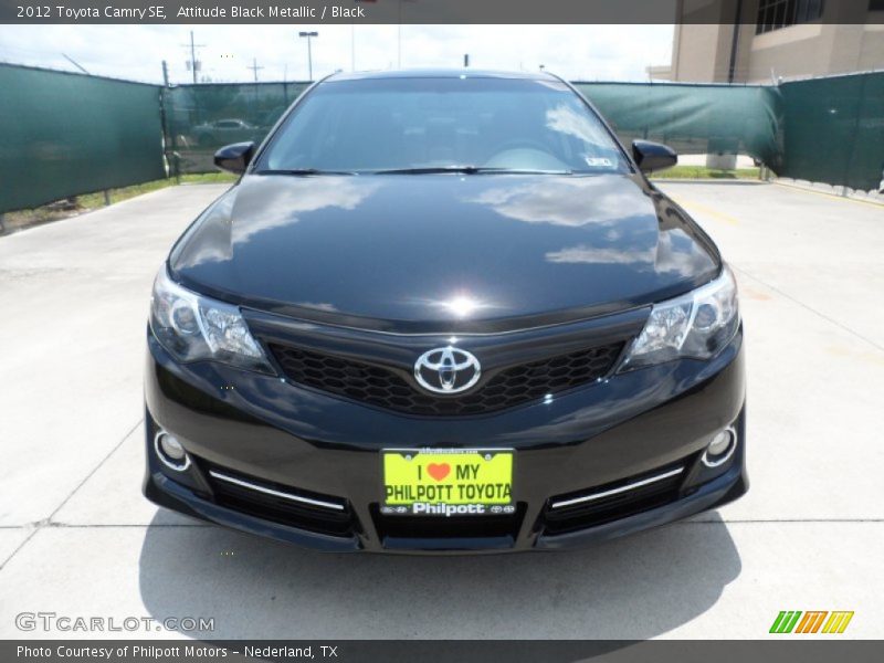 Attitude Black Metallic / Black 2012 Toyota Camry SE