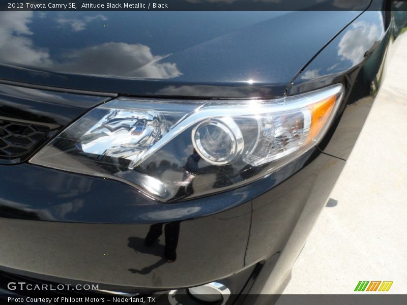Attitude Black Metallic / Black 2012 Toyota Camry SE