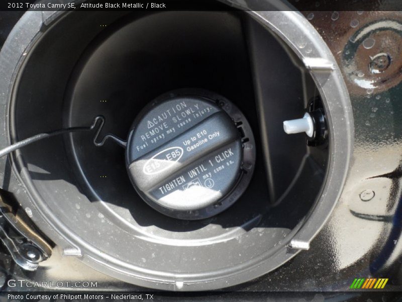 Attitude Black Metallic / Black 2012 Toyota Camry SE