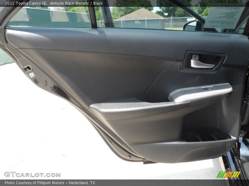 Attitude Black Metallic / Black 2012 Toyota Camry SE