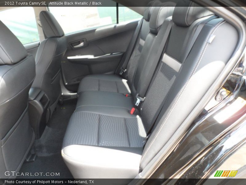 Attitude Black Metallic / Black 2012 Toyota Camry SE
