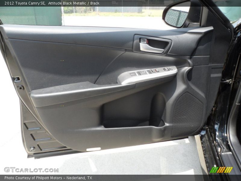 Attitude Black Metallic / Black 2012 Toyota Camry SE