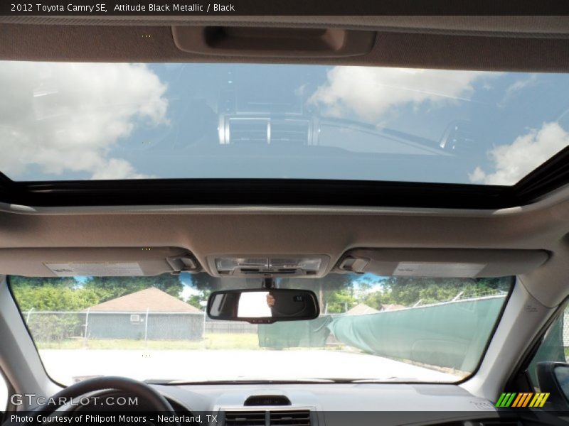 Attitude Black Metallic / Black 2012 Toyota Camry SE