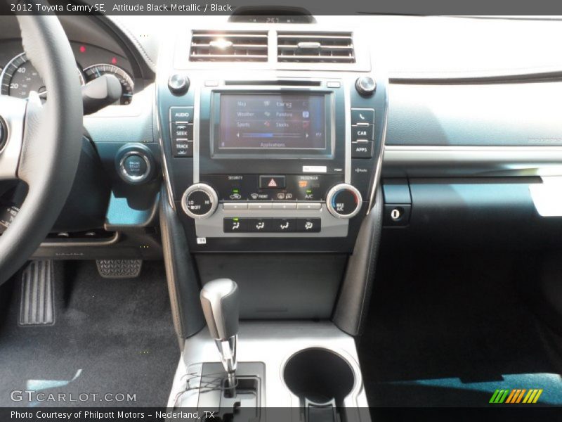 Attitude Black Metallic / Black 2012 Toyota Camry SE