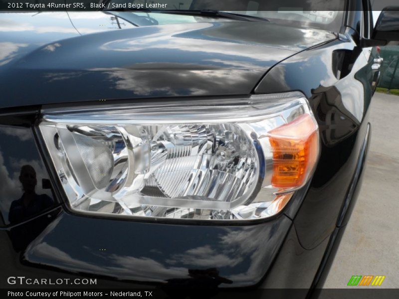 Black / Sand Beige Leather 2012 Toyota 4Runner SR5
