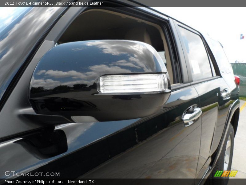 Black / Sand Beige Leather 2012 Toyota 4Runner SR5