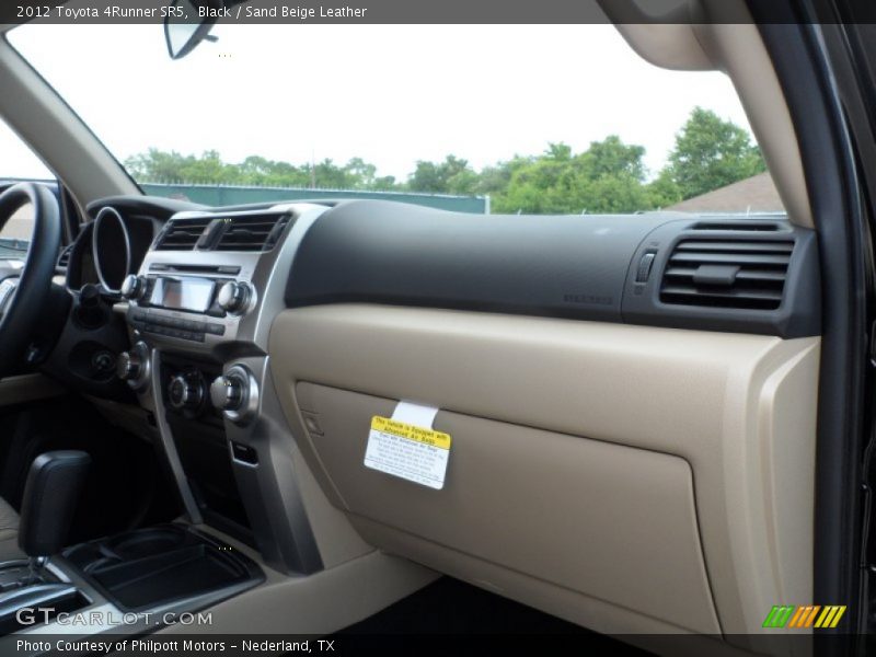 Black / Sand Beige Leather 2012 Toyota 4Runner SR5