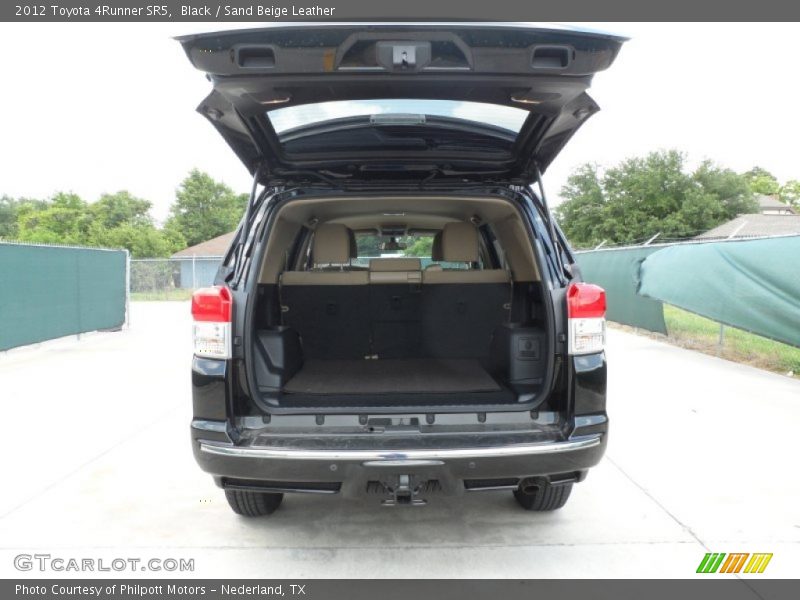 Black / Sand Beige Leather 2012 Toyota 4Runner SR5