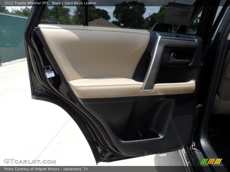 Black / Sand Beige Leather 2012 Toyota 4Runner SR5