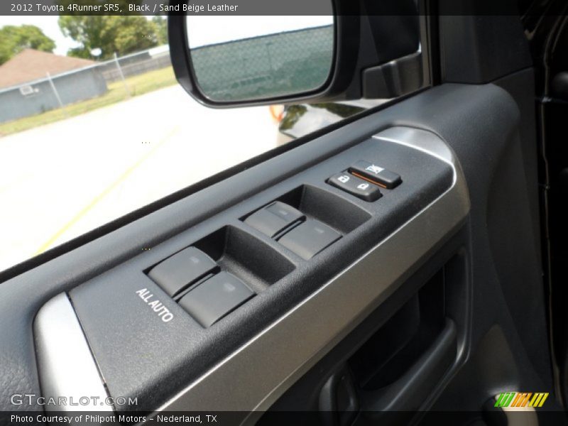 Black / Sand Beige Leather 2012 Toyota 4Runner SR5