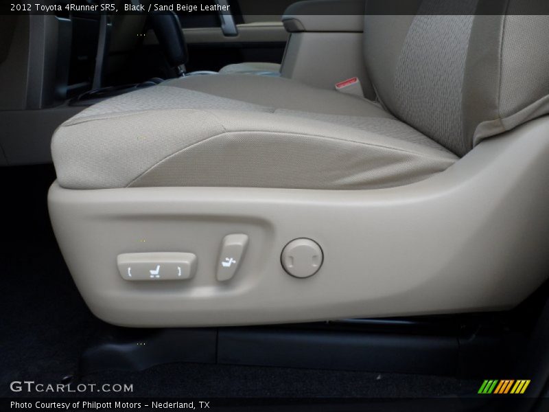 Black / Sand Beige Leather 2012 Toyota 4Runner SR5